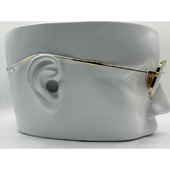 New Ray Ban RB6510 Gold Metal Eyeglass Frame 52/20/145 Rare Style MSRP $250 - Picture 3 of 6